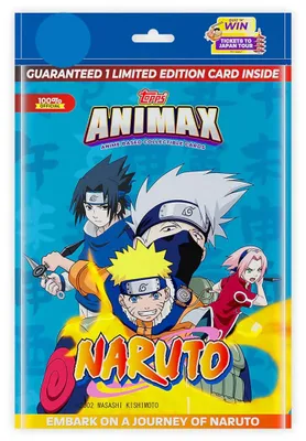 Produktbild von Topps Sammelkartenspiel Naruto 2024 Offizielle Kollektion Smart Game Pack