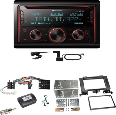 Produktbild von Pioneer FH-S820DAB DAB+ Bluetooth Einbauset für Mercedes Sprinter W906 Crafter