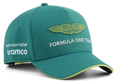 Zdjęcie produktu dla Aston Martin, czapka, zespół, Puma, dzieci, zieleń, 2026