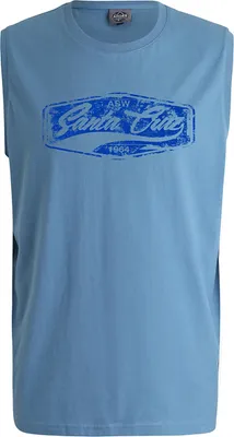 Produktbild von Übergrößen Tanktop Santa Cruz blau AHORN SPORTSWEAR Parisian Blue 7XL
