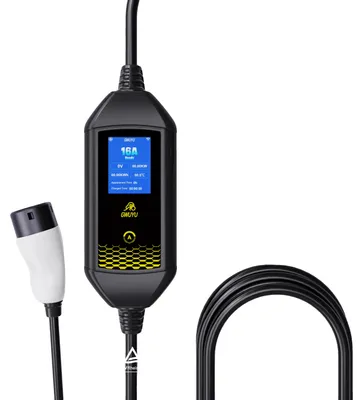 Zdjęcie produktu dla Ładowarka do samochodów elektrycznych, wtyk typu 2, inteligentne funkcje sterowania, 3,5 kW, z podstawą, typ 2