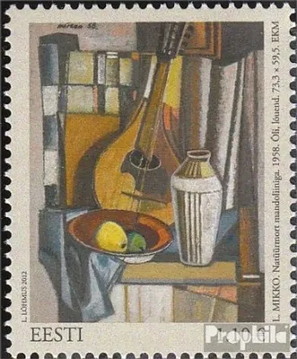 Produktbild von Briefmarken Estland 2012 Mi 748 (kompl.Ausg.) postfrisch Kunst