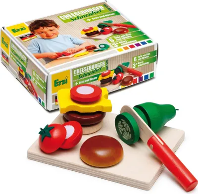 Produktbild von Erzi 28203 Schneidset Cheeseburger