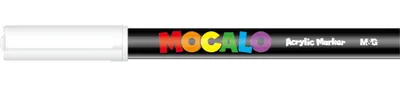 Zdjęcie produktu dla Marker akrylowy Mocalo 1 mm biały M&G - 540