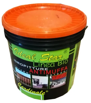 Immagine prodotto di idropittura semilavabile antimuffa ideal star 14 lt