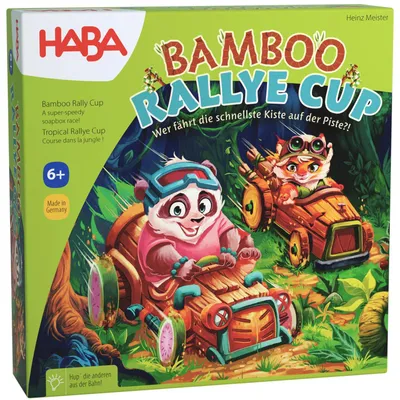 Imagen del producto de Haba!!! Juego - Copa Rallye de Bambú (Código alemán: F 2010883002 - Código neerlandés: NL 2010883003) (Disponible en alemán, español, francés, neerlandés, italiano e inglés)