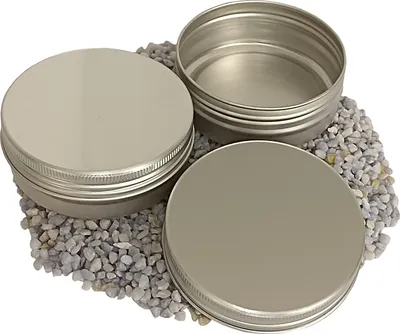 Produktbild von 100 Blechdosen Aluminium Lara 70 ml mit Schraubdeckel
