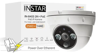 Obrázek produktu pro INSTAR IN-8403 2K+ POE ws 14082 LAN IP Überwachungskamera 2560 x 1440 Pixel (14082)