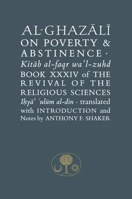 Obrázek produktu pro Al-Ghazali on Poverty and Abstinence