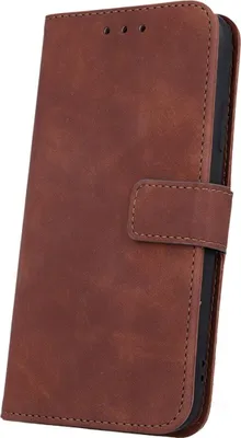 Zdjęcie produktu dla Etui Smart Velvet Case Cover kompatybilne z Xiaomi 12 5G Cover Magnetic Book Case Brown