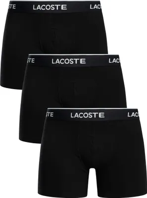 Produktbild von Lacoste 3er Boxershorts, Schwarz L