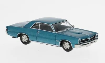Produktbild von Brekina 18103 - 1/87 Pontiac GTO Coupe, grün, 1965 - Neu