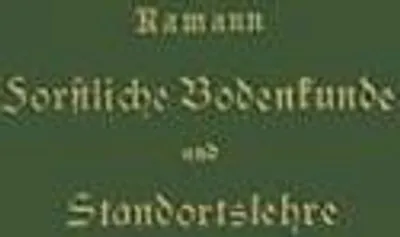 Immagine prodotto di Forstliche Bodenkunde und Standortslehre
