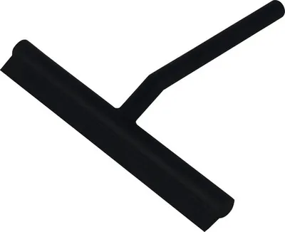 Produktbild von REIKA Duschkabinenabzieher 21 cm schwarz matt