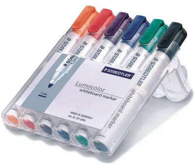 Produktbild von STAEDTLER Whiteboardmarker Lumocolor 6St Box