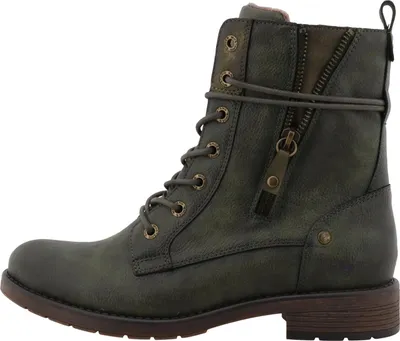 Obrázek produktu pro Dámské kotníkové boty Mustang v módním stylu 15M0052001, velikost: 41 EU, barva: zelená