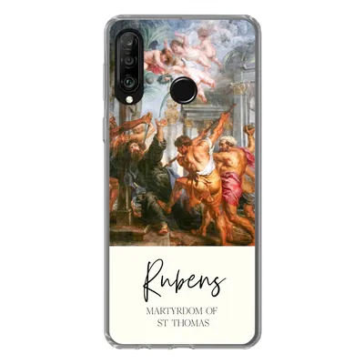 Produktbild von MuchoWow® Handyhülle Schutzhülle Hülle für Huawei P30 Lite Barock - Kunst - Rubens Silikon Softcase Handy Hülle - Handyhülle