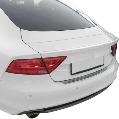 Zdjęcie produktu dla Matowa osłona zderzaka ze stali nierdzewnej dla AUDI A7 | TYP 4G | 2010-2018 | z fazowaniem