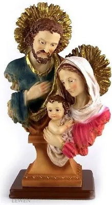 Produktbild von Hl. Familie. Büste. Aus Polyresin. Religion. 33 cm. F364.