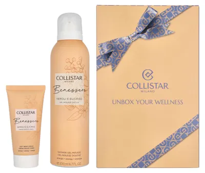 Produktbild von Collistar Benessere Neroli And Helichrysum Set Mousse Gel 200 ml/Soft Body Cream 50 ml 250 ml