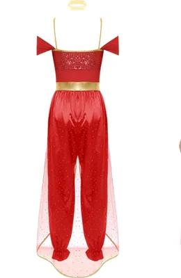 Obrázok produktu pre Elegantný kostým arabskej princeznej pre ženy veľkosti XXL - orientálne rozprávkové šaty | Ideálne na Halloween, karneval a cosplay párty
