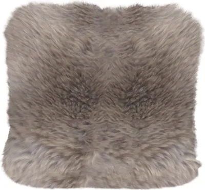 Zdjęcie produktu dla Heitmann Felle Lammfell-Kissen mit Reißverschluss Fellmaß ca. 45x45 cm, Farbe: Taupe 403TP