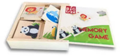 Produktbild von Big Tree Holz-Memory (Kinderspiel)