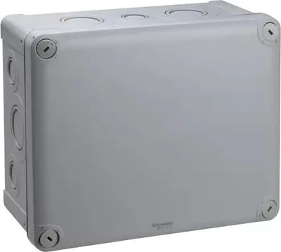 Obrázek produktu pro Schneider Electric Mureva BOX, rozvodná skříňka, lisovací deska 6xM20/25+6xM25/32, 225x175x100 mm ENN05093