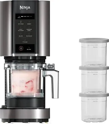 Produktbild von NINJA | Ice Cream Maker | NC300EU | Power 800 W | Capacity 3 x 0.473 L | Black/Grey