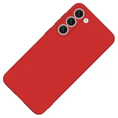 Produktbild von Beline Silikonhülle Samsung S23+ S916 Rot/Rot