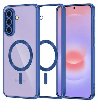 Produktbild von Techsuit - Luxury Crystal MagSafe-Hülle für Samsung Galaxy A37 5G - dunkelblau