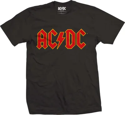 Obrázok produktu pre AC/DC Logo Black 2XL Tričko