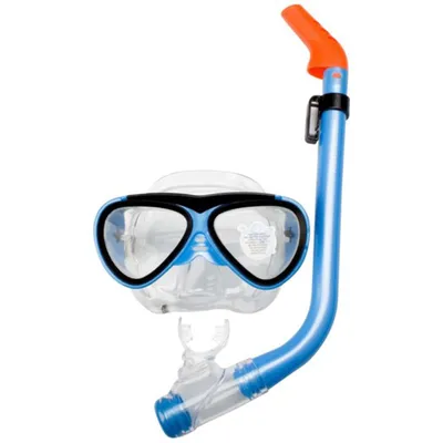 Produktbild von schnorchelset Junior blau 2-teilig