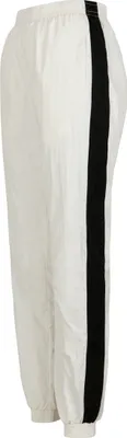 Immagine prodotto di Urban Classics TB2661 | Pantaloni da allenamento a righe da donna - Colore: bianco/blu - Taglia: XL
