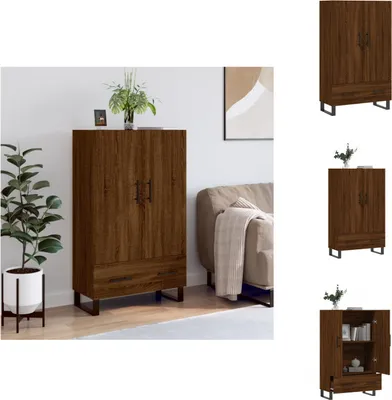 Produktbild von vidaXL Highboard Braun Eichen-Optik 69,5x31x115 cm Holzwerkstoff -  Sideboards