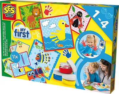 Zdjęcie produktu dla SES Creative My First 14419, Zestaw artystyczny dla dzieci, 1 lat(a), Wielobarwny, 15 szt.
