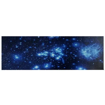 Produktbild von LED-Bild, Leinwandbild Leuchtbild Wandbild, Timer MVG-  120x40cm Sternenhimmel