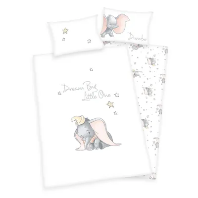Produktbild von DisneyŽs Dumbo Bettwäsche /  Babybettwäsche / Kleinkinderbettwäsche, 100% Baumwolle ( Renforcé ), 40x60 + 100x135 cm