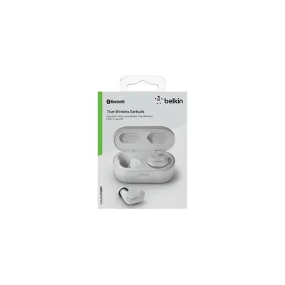 Produktbild von Belkin Soundform True Wireless In-Ear Kopfhörer weiß AUC001btWH