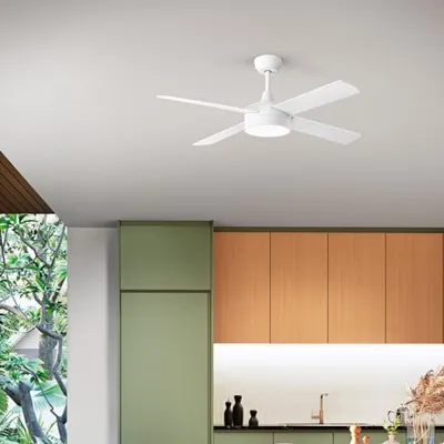 Immagine prodotto di Perenz Ventilatore da Soffitto 7145 GR IR Grigio con Telecomando e LED