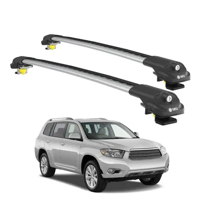 Obrázok produktu pre TURTLE STREŠNÝ NOSIČ AIR-1 TOYOTA HIGHLANDER XU40 2008 - 2013 , Silver