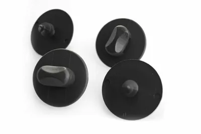 Produktbild von 4x Set Fußmatten Halter Bodenbefestigung Drehverschluss Drehknebel Oval Befestigung Clips