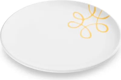 Image de Gmundner Keramik Pur Flammé Jaune, Assiette plate Cup (Ø 25cm)
