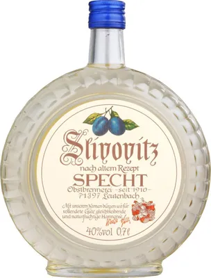 Produktbild von Specht Slivovitz 40% Vol. 0,7L