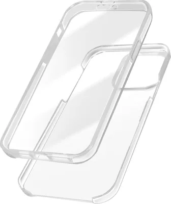 Immagine prodotto di Avizar, Custodia antiurto per Apple iPhone 15 Pro Max, fronte + retro, trasparente