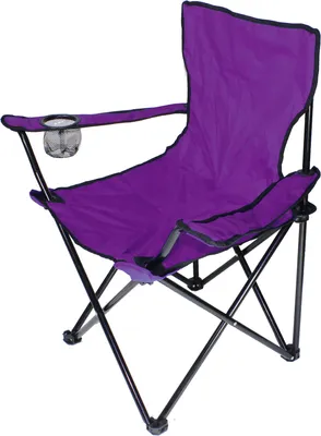 Produktbild von Faltstuhl Camping Angelstuhl Campingstuhl Lila : Lila