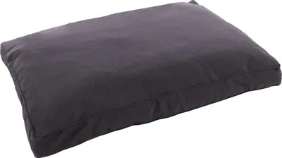 Produktbild von Flamingo Hundekissen Panama rechteckig dunkelgrau, Maße: 100 x 70 x 12 cm
