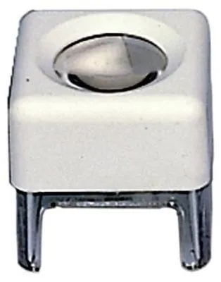 Produktbild von SAFE Standlupe 10x Vergrößerung, verzeichnungsfrei, mit glasklarem Fußteil, Modell 9838, 45x50x20 mm