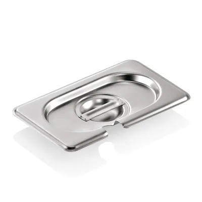 Produktbild von GN 1/9 Deckel mit Löffelaussparung GN 90