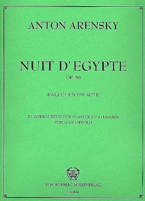 Produktbild von Nuit d'Egypte op.50Klavierauszug